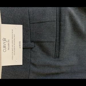 NWT Ann Taylor Charcoal Pant, 4P